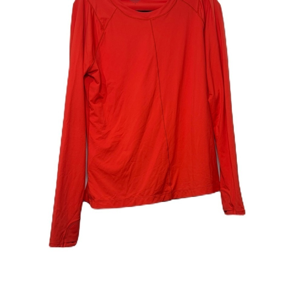Athletica L Red Long Sleeve Athletic Top